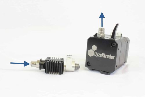 Bowden Setup for DyzeXtruder Extruders