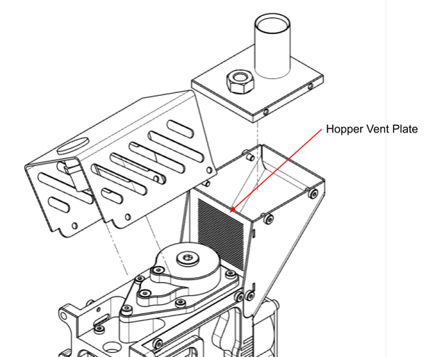 Pulsar Atom Hopper Vent Plate Maintenance