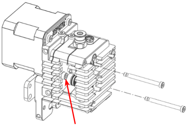 Zephyr Loosen Screws on Front Block