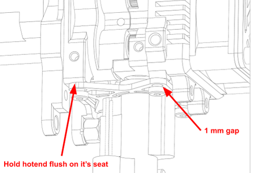 Zephyr Hotend on its seat