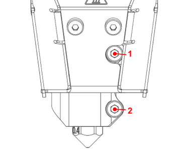 Zephyr MeltCore Release Clamp