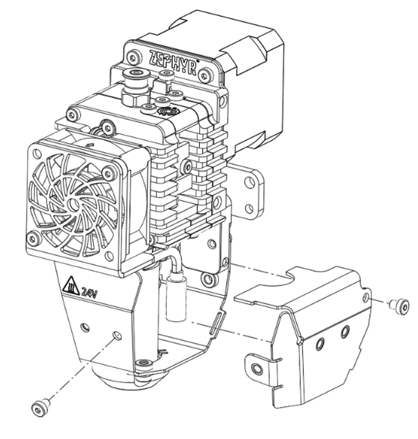 Zephyr Right Cover Removal