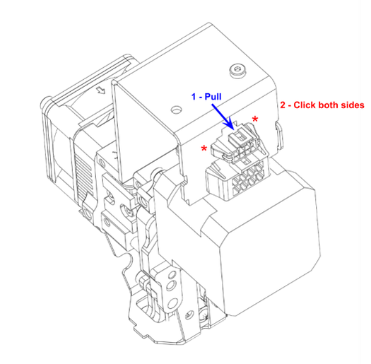 Zephyr Part Cooling Installation - Install Connector