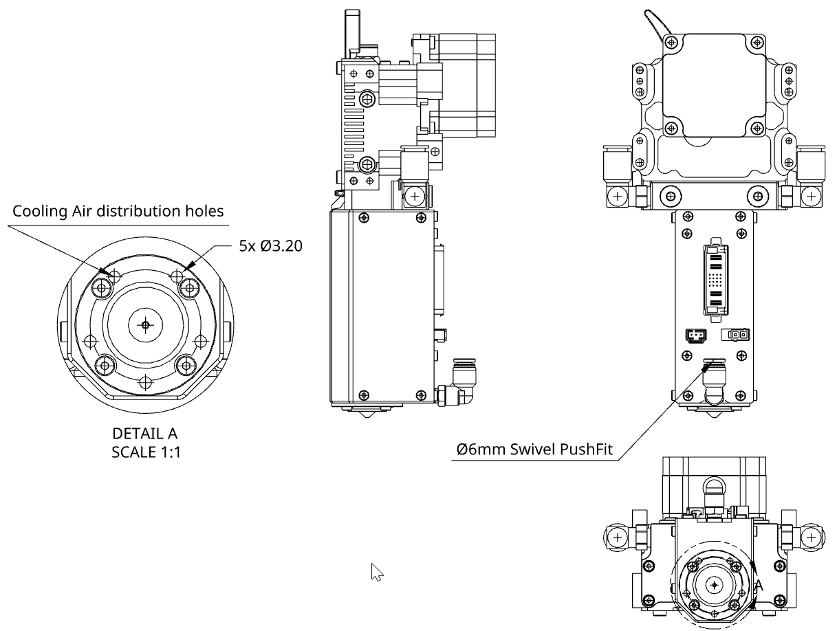 Typhoon's Pneumatic Push-In fitting for compressed air