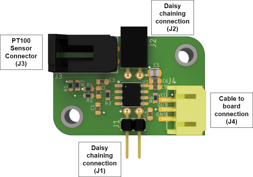 Dyze Design PT100 Amplifier Board Wiring Reference